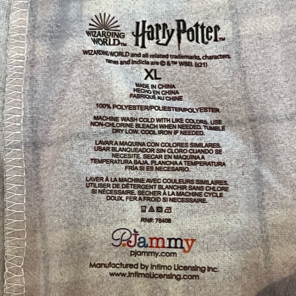 Harry Potter Gryffindor Pajama Pants - Men's XL - Picture 5 of 5